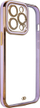 Kapak telefoni Samsung Galaxy A13 5G, xhel TPU, transparent, vjollcë me të artë