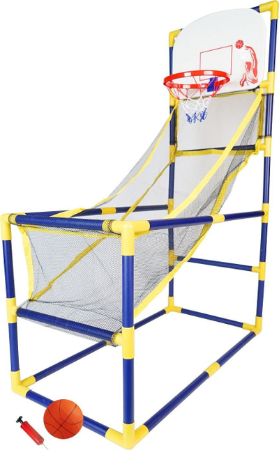 Set basketbolli për fëmijë Master Arcade, 6", me top dhe pompë, shumëngjyrësh
