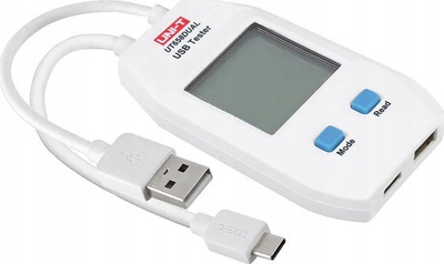 Matës USB UNI T UT658, voltmetër edhe ampermetër dixhital, për me bo test karikuesash