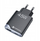 Karikues muri Forcell F-Energy GaN III ultra i hollë, 45W, USB A edhe USB C PD QC4.0, i zi