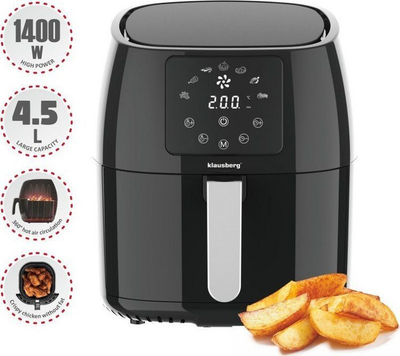 Fërgues Klausberg KB-7551 1400W, i zi