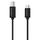 Kabllo USB Wozinsky WKDDY1S, USB-B në USB-C, 1m, USB 2.0, i zi
