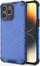 Mbështjellës telefoni Hurtel Honeycomb për iPhone 14 Pro Max, hibrid i blindum, blu