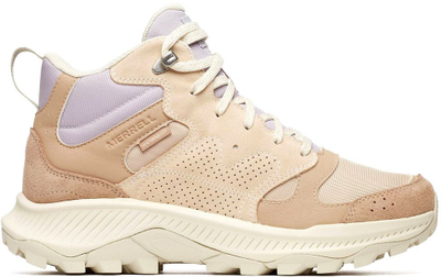 Këpucë hiking Merrell Tempo Sol Mid J038944, të lehta, shollë antirrëshqitëse, bezhë