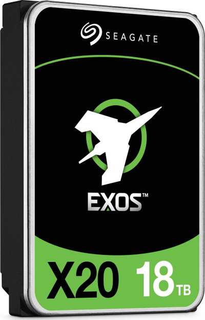 Внатрешен твр диск Seagate Exos X20, 3.5\", 18TB, SATA3