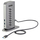 Stacion docking Startech USB-C/USB-A, Dual 4K 60Hz, HDMI/DP, i hirtë