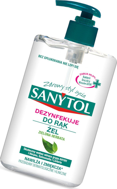 Xhel dezinfektues për duar Sanytol, 250ml, antibakterial