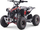 Quad për kalamajt 5903864941593, mban deri 85 kg, i kuq