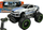 Makina me pult Lean Sport R/C Car High Wheels, shkalla 1:24, 2.4GHz, argjendtë