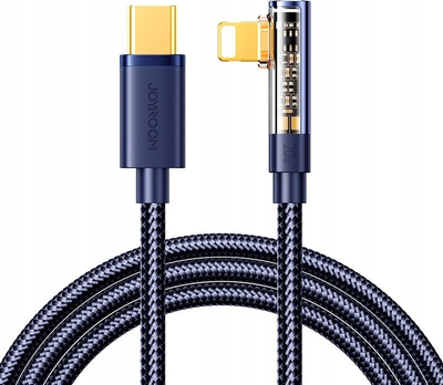 Kabllo karikimi Joyroom S-CL020A6, USB-C në Lightning, 1.2m, 20W, blu