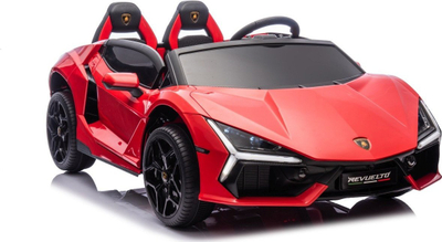 Makina elektrike për fëmijë Lamborghini Revuelto XL STRONG, motor i fuqishëm, deri 60 kg, e kuqe