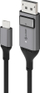 Kabllo Alogic USB C në DisplayPort ULCDP02 SGR, 2 m, e zezë
