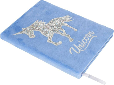 Fletore shënimesh Starpak Notes Plus, A5, kapak plush Unicorn, shumengjyrëshe
