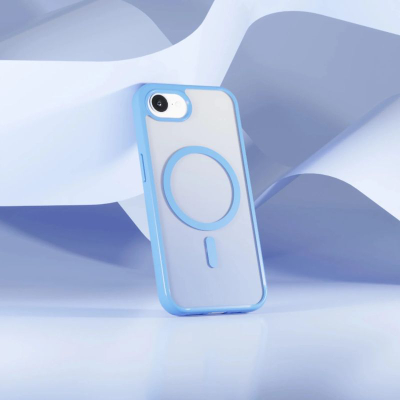 Kllëf telefoni Puro Cover Apple iPhone 16e, TPU, MagSafe, blu