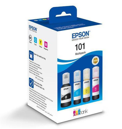 Set bojë printeri Epson 101 T03V64A, 4 shishe, shumëngjyrësh
