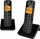 Telefon fiks pa tela Alcatel S280 Duo, 2 receptorë, i zi
