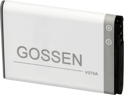 Bateri Gossen Digisky V070A, 3.7V, 890mAh, e zezë