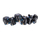 Заштитен сет Tempish Stryker Jr, 3 дела, за деца, црн