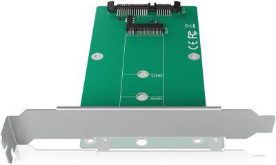 Adapter SSD M.2 RaidSonic ICY BOX IB-CVB516, SATA 6Gb/s, 6 GBps, i gjelbër