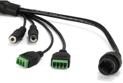 Kamerë IP LevelOne FCS-3306, 3MP, IR 30m, e bardhë