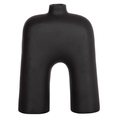 Dekor tavoline qeramike seri Isil 22x8x29Hcm (HM4599.02), zezë