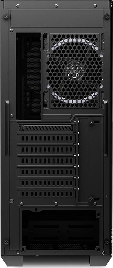 Kasë Sharkoon VS8 RGB, e zezë, Midi Tower