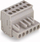 Prizë këndore Wago MCS-MIDI Classic 232-203/026-000, 3 pole, hap 5mm, gri