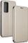 Mbrojtëse Etui Book Magnetic për Huawei P40, e artë