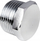 Valvul bllokuese Hydroland CAP FIP Chrome, bronzi, 3/4", krom