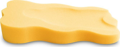 Insert për vaskë bebe Sensillo MIDI Sponge, anatomik, sfungjer, i verdhë