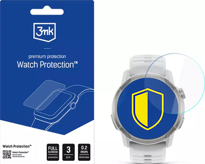 Xham hibrid mbrojtës 3mk Watch Protection FlexibleGlass për Coros Apex 4 42mm, 0.2mm, transparent