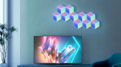 Интелигентни LED панели Govee Glide Hexa Pro, 10 парчиња, RGBIC, повеќебојни