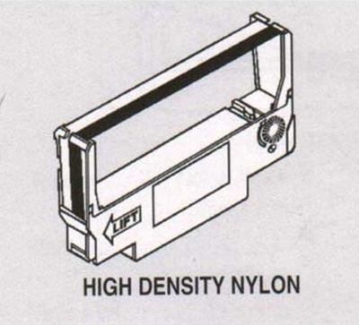 Ribon për kasë Epson ERC 30 34 TM-275 TM-300, najlon high density, dyngjyrësh, e zezë e kuqe