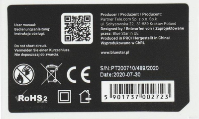 Bateri telefoni Blue Star Nokia 8210 8310 6510, Li-Ion, 900mAh, e zezë