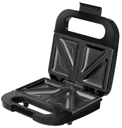 Toster sanduiçesh MPM, 800W, 2 sanduiçe 4 trekëndësha, çelik inox