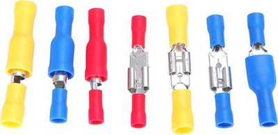 Set konektorësh t’izolum AG709A, 280 copë, terminale kabllosh, shumëngjyrëshe
