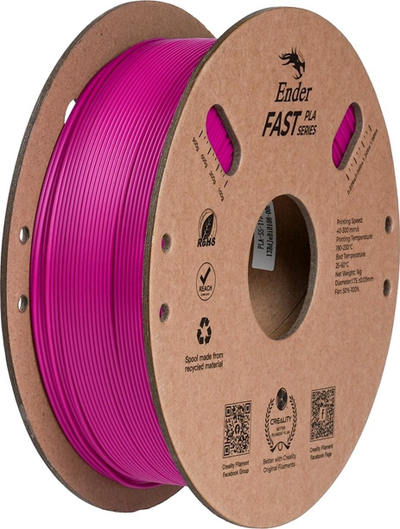 Filament 3D Creality Ender Fast PLA, 1.75mm, 1kg, i purpurtë