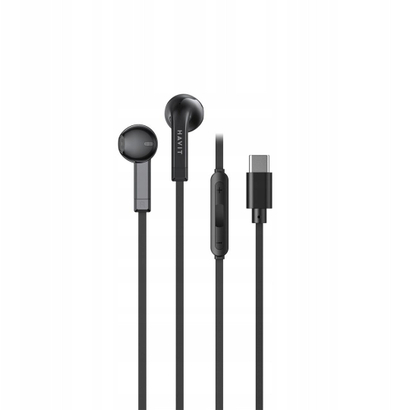 Kufje me kabllo Havit E336C, 3.5mm, me mikrofon, të zeza