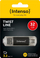 USB Intenso Twist Line, 32GB, me dy dalje USB C dhe USB A, ngjyrë antracit