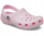 Sandale për fëmijë Crocs Classic Clog Jr 206991 6ZW, Croslite, rrip i pasëm, rozë