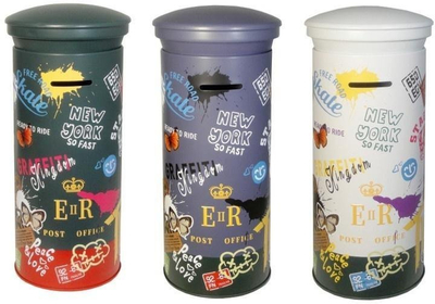 Kasafortë kursimi Swede MIX Piggy Bank, kuti monedhash, dekorative, rozë