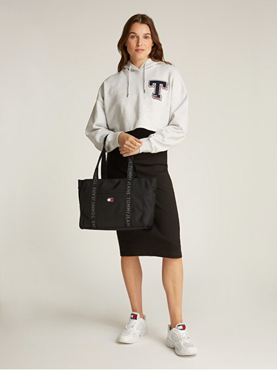 Çantë dore për femra Tommy Hilfiger, e zezë