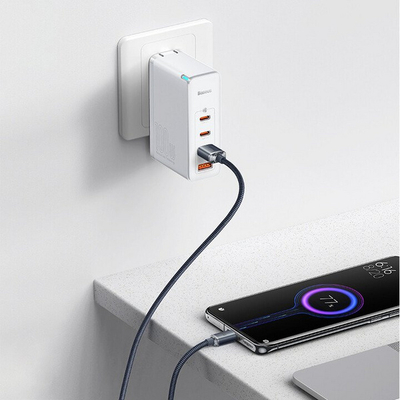 [OUTLET] Kabllo karikimi / të dhënash Baseus Crystal Shine Series USB-A - USB-C, 100W, 1.2m, e zezë