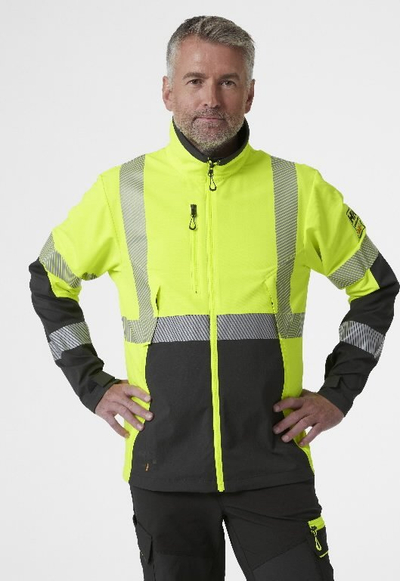Xhaketë pune Helly Hansen ICU BRZ, reflektuese, për burra, e verdhë XXL