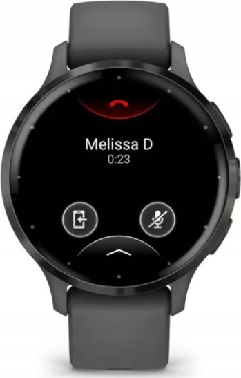 Ora inteligjente Garmin Venu 3S, AMOLED, 40 mm, gri pebble slate