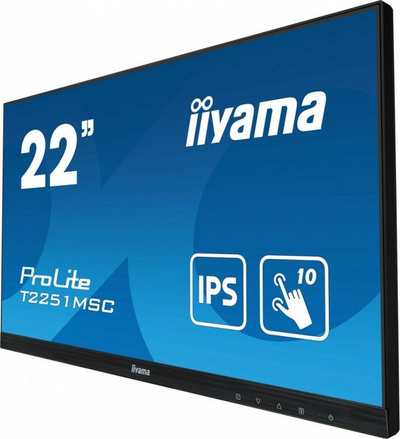 Monitor Iiyama ProLite T2251MSC-B1, Full HD, 22", i zi