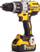 Set veglash pa kabllo DeWALT DCK2055T2T-QW FlexVolt, mulli këndor 54V XR 125mm, kaçavidë/brugull 18V XR, verdh e zezë