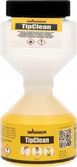 Set pastrimi për grykat Wagner TipClean Container, solucion 200 ml, transparent