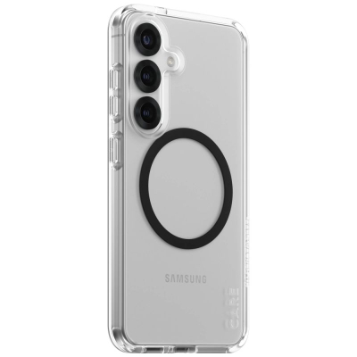 Kapak telefoni PanzerGlass CARE Urban Combat, për Samsung Galaxy S25, me magnet për QI, i tejdukshëm