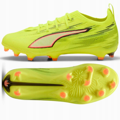 Këpucë futbolli Puma Ultra 6 Pro FG AG, madhësia 36, verdhë